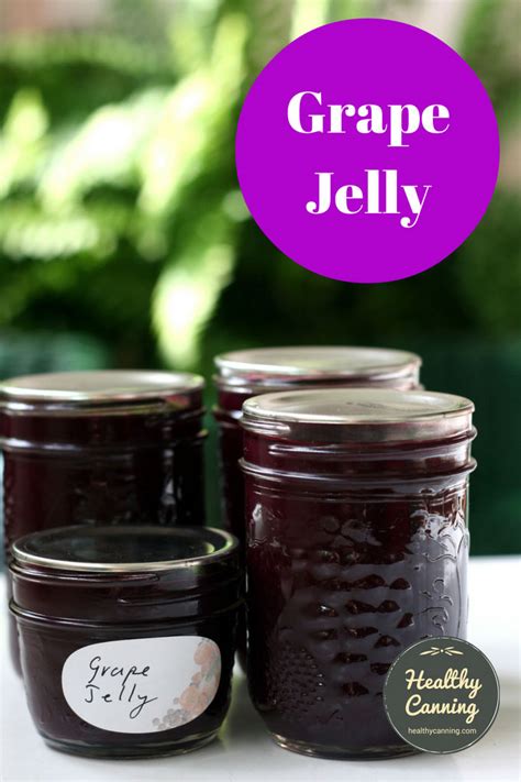 Grape Jelly - Healthy Canning