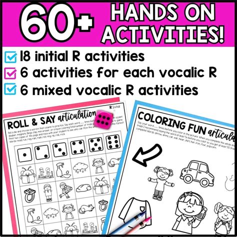 17 Pdf Speech Therapy R Sound Activities {i Spy Articulation Worksheets Library