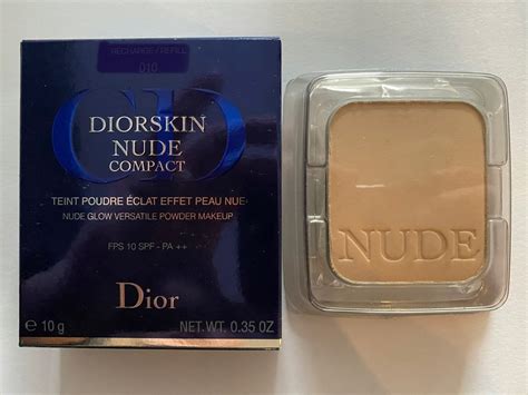 Dior Diorskin Nude Compact 010 Puder wkład 10g 8944116354 oficjalne archiwum Allegro