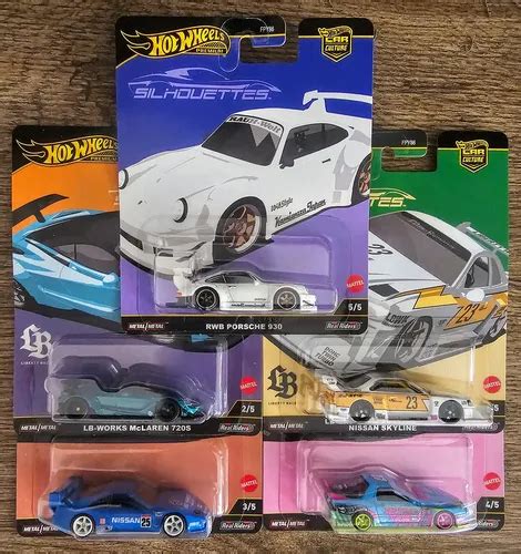 Hot Wheels Car Culture G Silhouettes Set Of Cars Multicolor Meses Sin Inter S