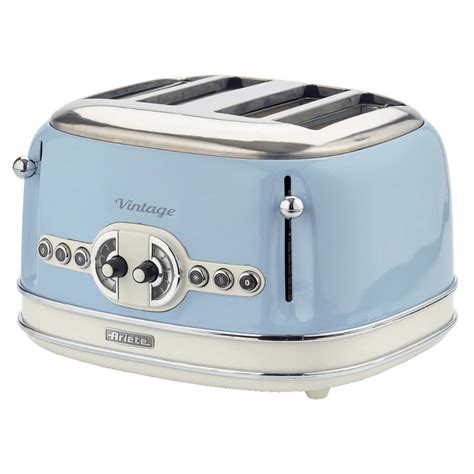 Ariete Vintage Ariete Vintage Brödrost 4 Skivors Blå Retro