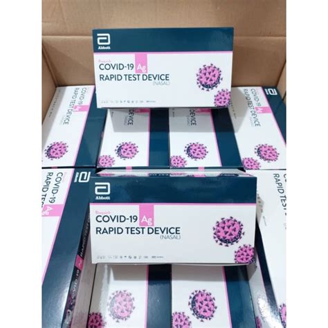 Jual Panbio Covid Nasal Swab Test Kit By Abbot Shopee Indonesia