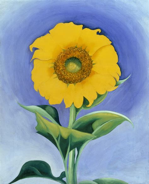 Online Class Sunflowers In Pastels The Georgia O Keeffe Museum