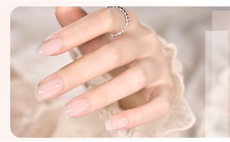 Amazon GAOY Milky Jelly Nude Gel Nail Polish Set 6 Transparent Colors Sheer White Pink