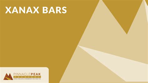 Xanax Bars Pinnacle Peak Recovery