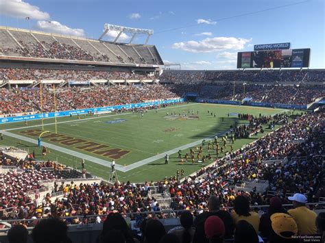 Camping World Stadium Seating Chart and Venue Guide 7