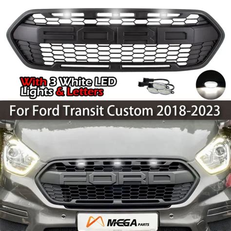 For Ford Transit Custom Raptor Style Grill Front Bumper