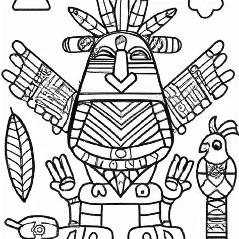 Desenho Marajoara Para Pintar - 5