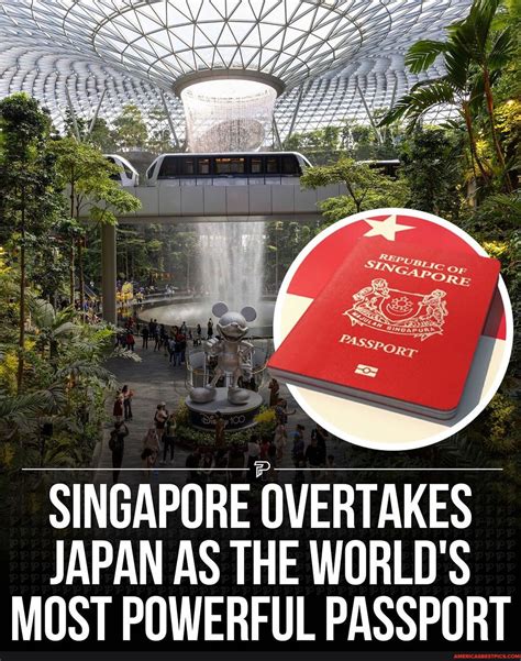 Singapore Has Surpassed Japan To Become The Worlds Most Powerful