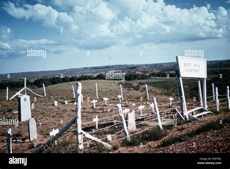 Boot Hill Cemetery Stock Photo Alamy