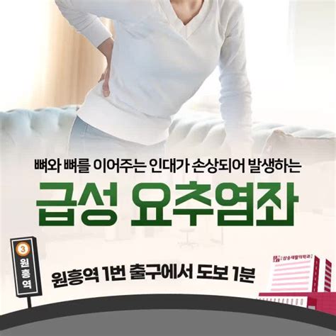 덕양구 재활의학과 허리 삐끗 요추염좌란 네이버 블로그