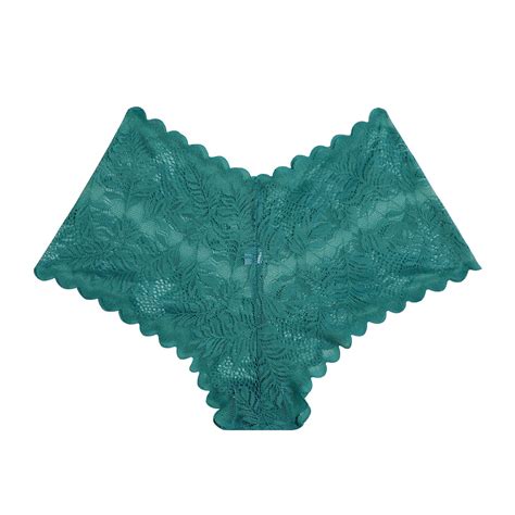 Sexy Women's Underwear Floral Lace Boyshort Panties High Waist Panty