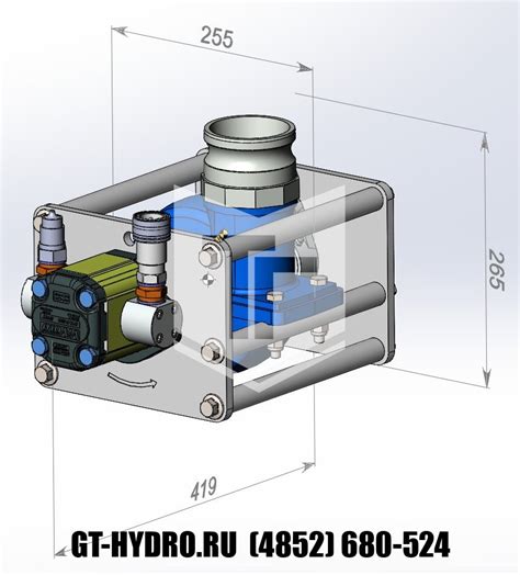 Гидравлическая погружная помпа GT. Собственное производство