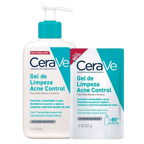 Cerave Gel De Limpeza Acne Control Reviews - Cerave Acne Control Kit - Gel de Limpeza Facial + Refil - Época ...