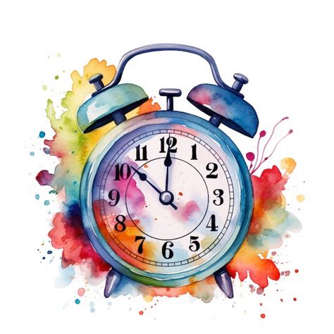 Relógio Desenho Colorido - Relogio Colorido Desenho Imagens – Download Grátis no Freepik