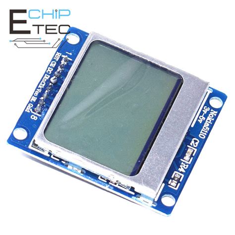 LCD Module Display Monitor Blue Backlight Adapter 84x84 Lcd5110 Nokia