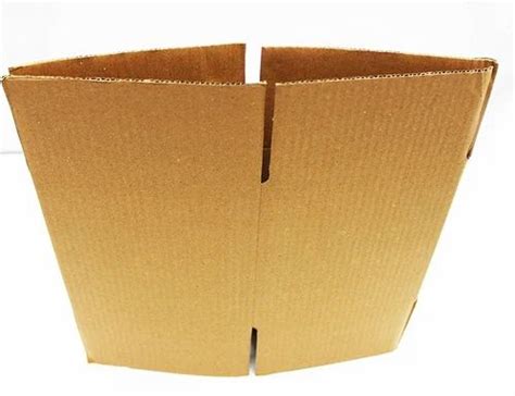 3 Ply Square Corrugated Box At Rs 25box 3 Ply Corrugated Box In