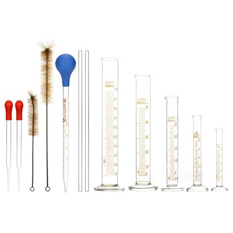 Graduated Cylinder Set Glass Measuring Cylinder Set Stonylab
