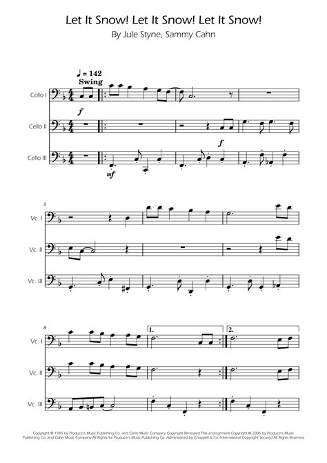 Let It Snow Let It Snow Let It Snow Arr Ygor Nunes Sheet Music