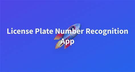 License Plate Number Recognition App - a Hugging Face Space by WMisingo