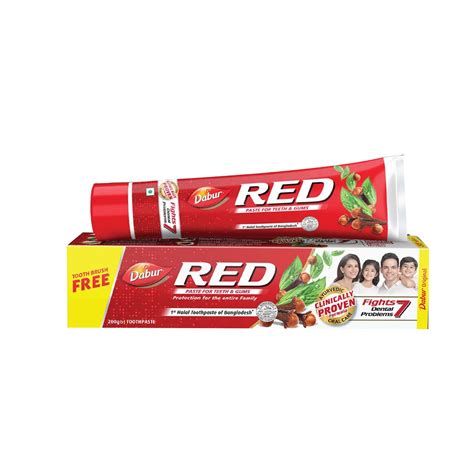 Dabur Red Toothpaste 200 Arogga Beauty Store