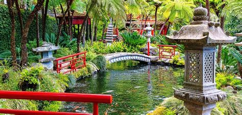 Monte Palace Tropical Garden In Funchal Madeira Island