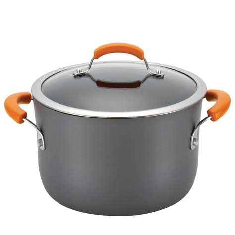 Rachael Ray 87375 Brights Hard Anodized Nonstick Cookware Pots And Pans