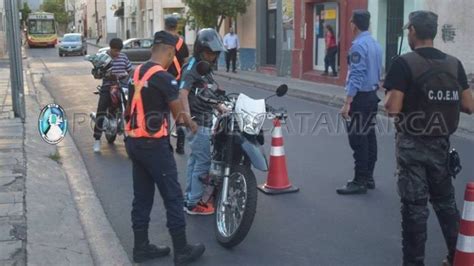 Secuestran Seis Motos En Un Operativo De Control Vehicular Catamarca