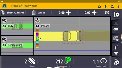 Trimble Roadworks Paving Control Platform For Asphalt Compactors Youtube