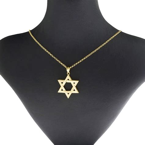 Star Of David K Solid Gold Pendant Culturetaste