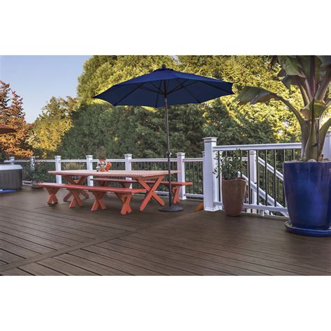 Timbertech 12 Ft Dark Roast Composite Fascia Deck Board Fbrc12dr Rona