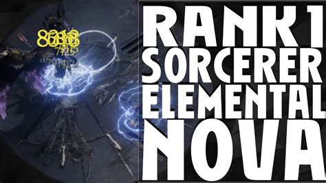 FoE S Rank 1 Sorcerer Elemental Nova LIghtning Blast Dominate The