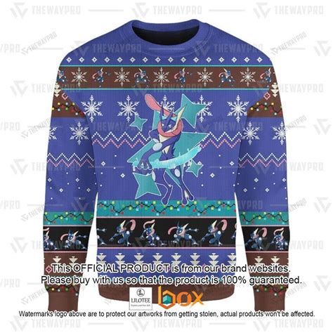 HOT Anime Pokemon Greninja Sweater Express Your Unique Style With