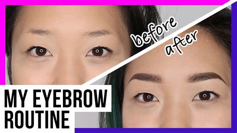 My Eyebrow Routine Makeup For Sparse Eyebrows