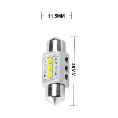 Navette LED ENDURA GT Blanc C3W C5W C7W C10W de 28 à 44mm