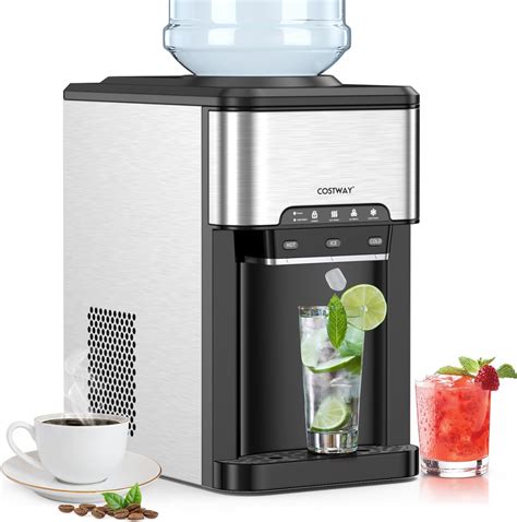 Amazon.com: COSTWAY Water Dispenser with Ice Maker, 3-in-1 Countertop