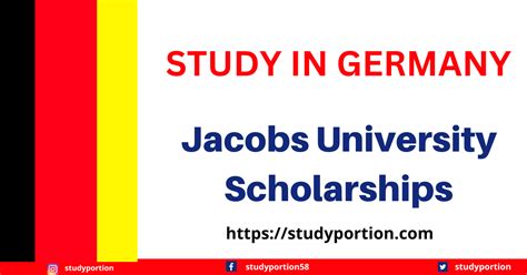 Jacobs University Scholarships 2023 In Germany