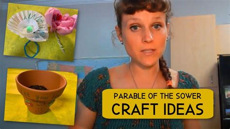 Parable Of The Sower Craft Ideas For Sunday School Youtube