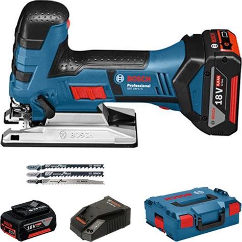 Bosch Gst V Li S V Body Grip Jigsaw X Ah X Blades L Boxx