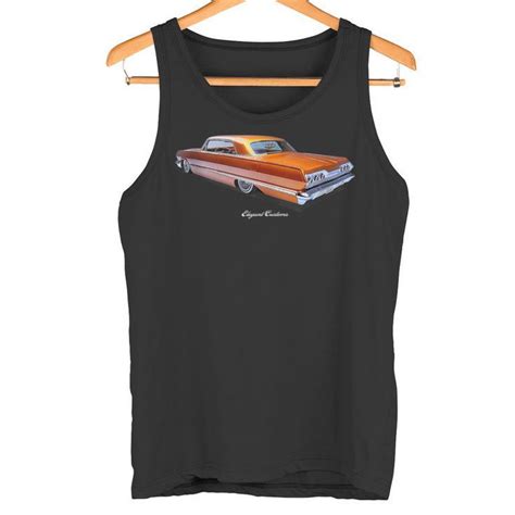 1963 Impala Motown Low Rider Kustom Lead Sled Hot Rod Muscle Tank Top Tank Top Monsterry