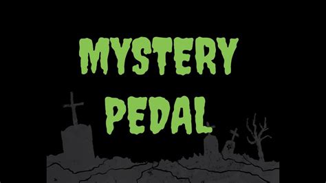 KHDK Mystery Pedal 2020 Sneak YouTube