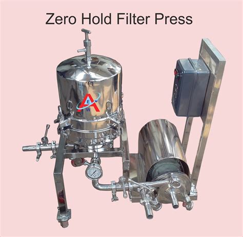 Automatic 1000 2000 Litres Hr Zero Hold Filter Press 10 20