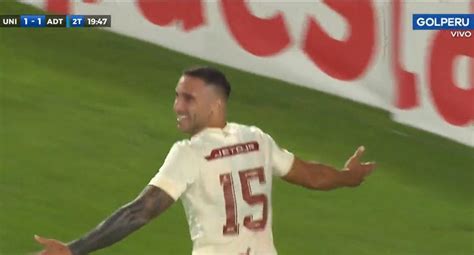 Gol De Herrera Hoy Con Universitario Vs Adt Por La Liga Urruti