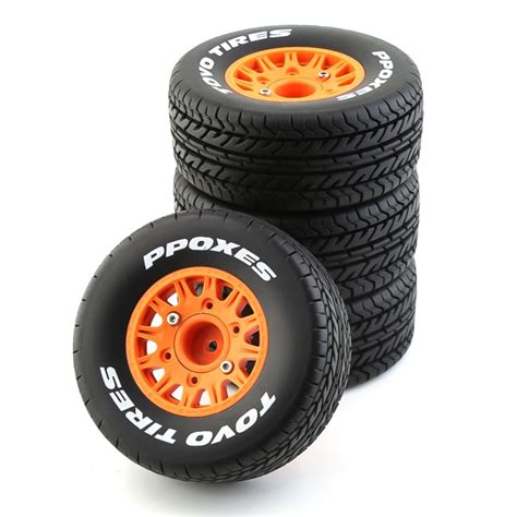 Pcs Mm Short Course Truck Tire Tyre Wheel With Mm