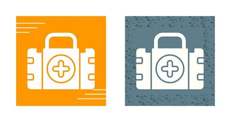 First Aid Kit Vector Icon Vector Art At Vecteezy