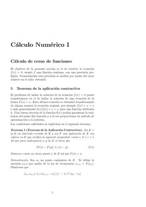 Hoja Normas De Matrices C Lculo Num Rico I Curso Hoja