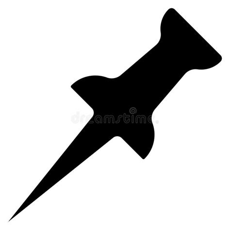 Thumbtack Icon Vector Stock Vector Illustration Of Vector 284651720