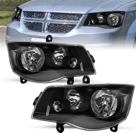 Amazon SOCKIR Headlight Assembly Replacement For 08 16 Chrysler