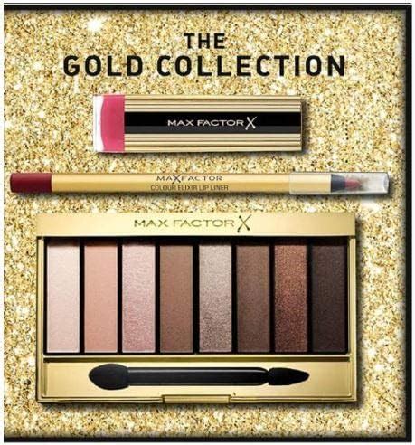 Max Factor The Gold Collection Masterpiece Nude Eyeshadow Palette In Cappuccino Nudes Colour