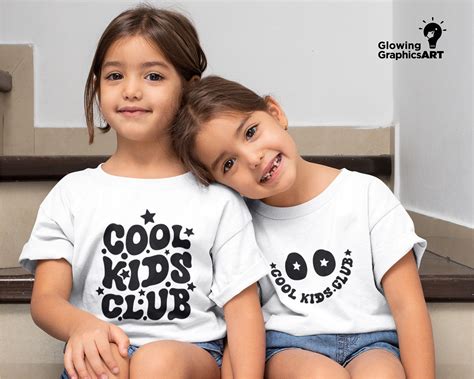 Cool Kids Club Svg Png Cool Kids Svg Png Toddlerhood Svg Png Mamas